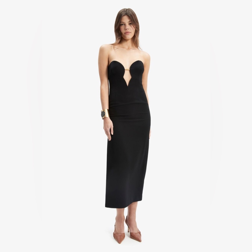 Bardot Revolve Eleni Chain Midi Dress NWT